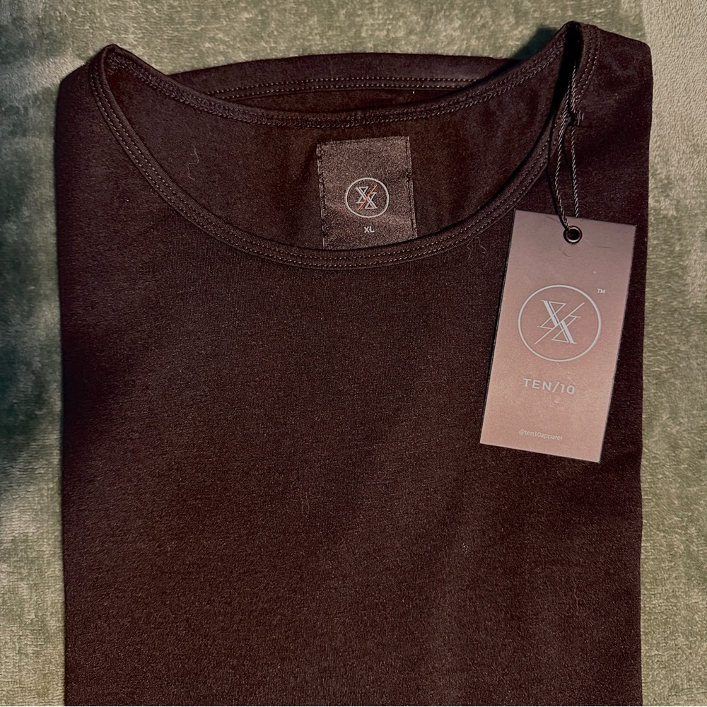 Black Crew Neck Tee XL